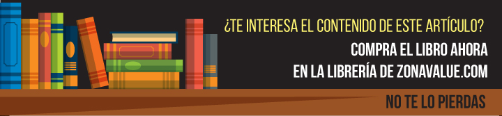 Libros en una estantería