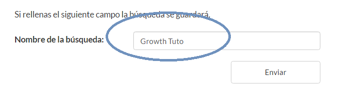Guardar búsqueda