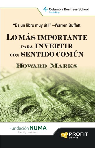 Portada del libro 'Lo más importante para invertir con sentido común'