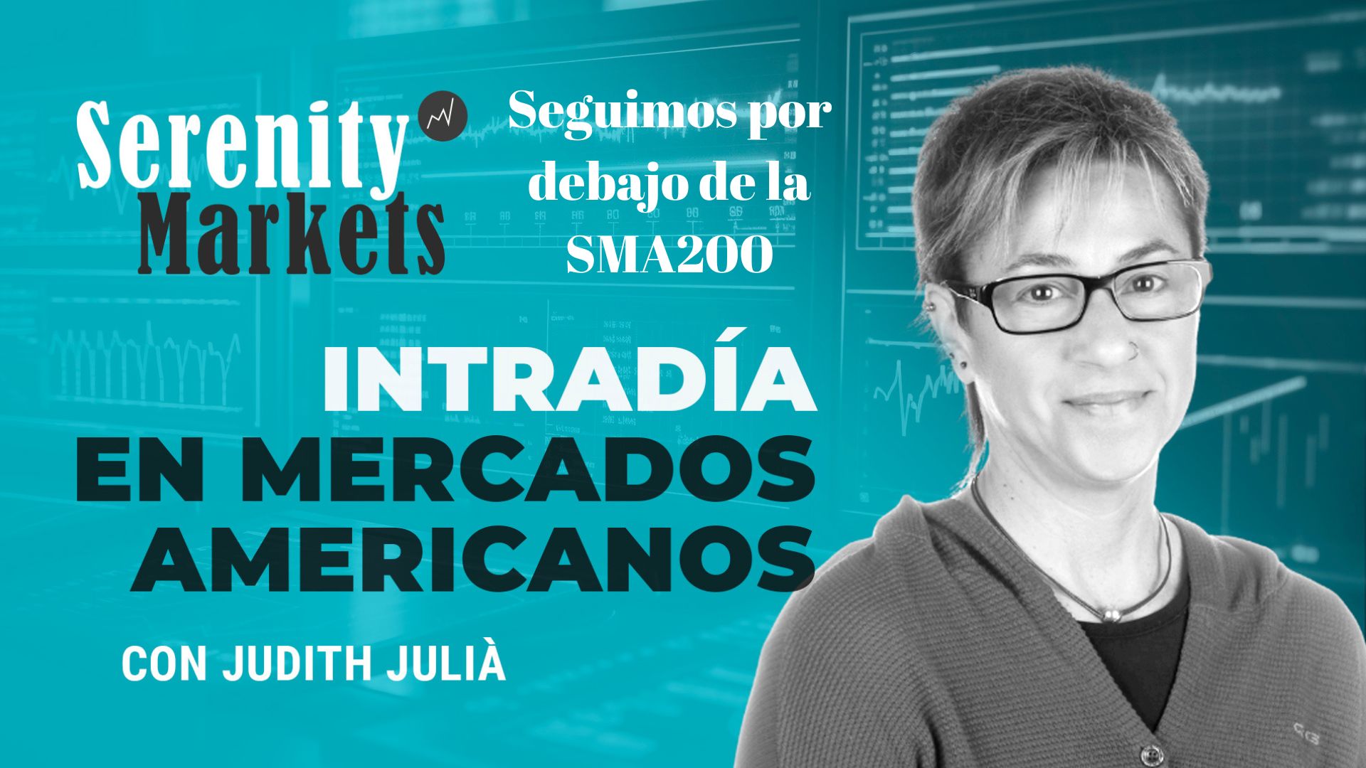 Intradía en mercados americanos: Seguimos por debajo de la SMA200.