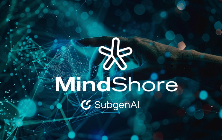 Subgen AI anuncia su asociación con Mindshore para acelerar la adopción de la plataforma de IA Serenity Star.